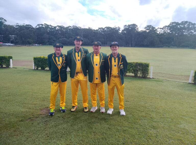 Congratulations To These Four Sunshine Coast Individuals On Being Selected In The 2026 Australian Over 65’s Team